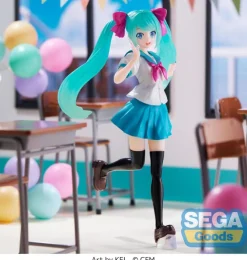 Hatsune Miku Luminasta - Hatsune Miku Figur / 16th Anniversary KEI Version: Sega