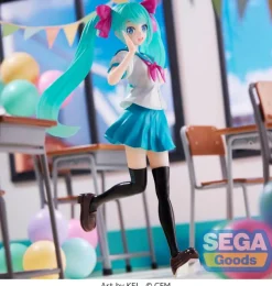 Hatsune Miku Luminasta - Hatsune Miku Figur / 16th Anniversary KEI Version: Sega