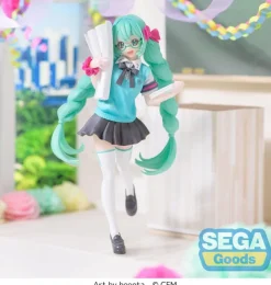 Hatsune Miku Luminasta - Hatsune Miku Figur / 16th Anniversary Booota Version: Sega