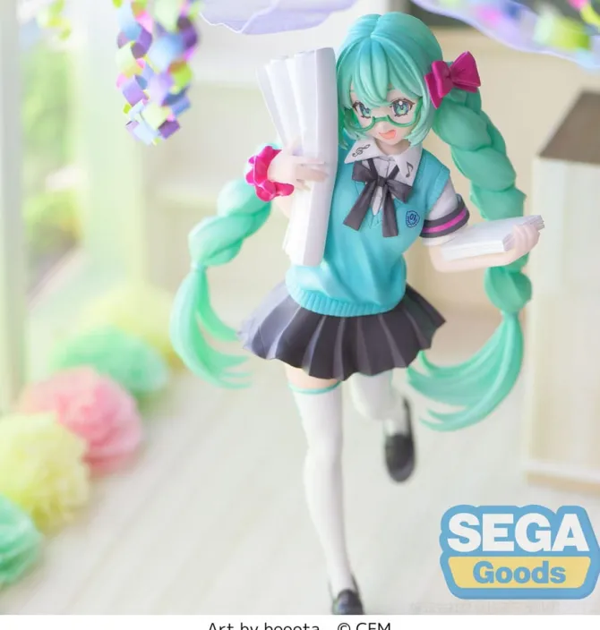 Hatsune Miku Luminasta - Hatsune Miku Figur / 16th Anniversary Booota Version: Sega