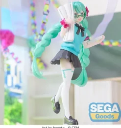 Hatsune Miku Luminasta - Hatsune Miku Figur / 16th Anniversary Booota Version: Sega