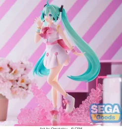 Hatsune Miku Luminasta - Sakura Miku Figur / Omutatsu Version: Sega