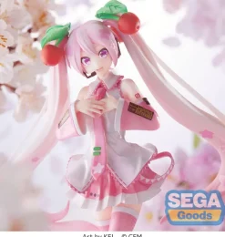 Hatsune Miku Luminasta - Sakura Miku Figur / 2023 Version: Sega