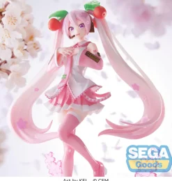 Hatsune Miku Luminasta - Sakura Miku Figur / 2023 Version: Sega