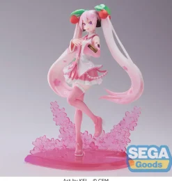 Hatsune Miku Luminasta - Sakura Miku Figur / 2023 Version: Sega