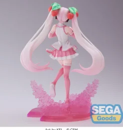 Hatsune Miku Luminasta - Sakura Miku Figur / 2023 Version: Sega