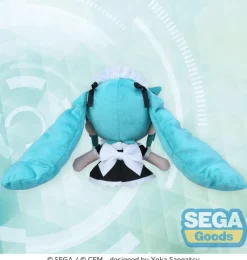 Hatsune Miku Mini Plüschfigur / Project Diva Arcade Fuwa Petit - Maid Ver. (EX): Sega