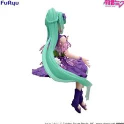 Hatsune Miku Noodle Stopper Figur / Flower Fairy - Cosmos Purple Color Version: Furyu