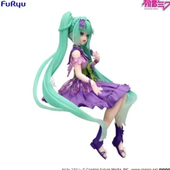 Hatsune Miku Noodle Stopper Figur / Flower Fairy - Cosmos Purple Color Version: Furyu