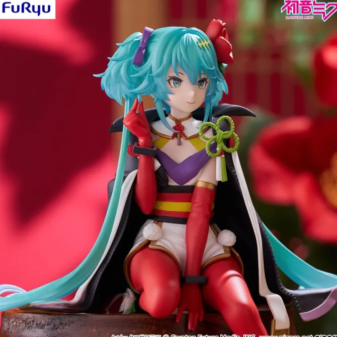 Hatsune Miku Noodle Stopper Figur / Flower Fairy Camellia: Furyu