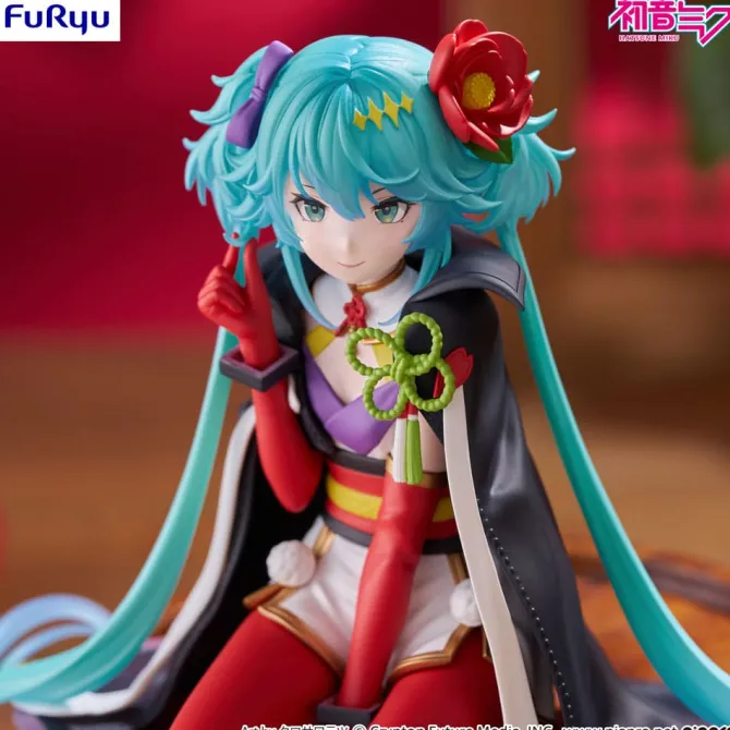 Hatsune Miku Noodle Stopper Figur / Flower Fairy Camellia: Furyu