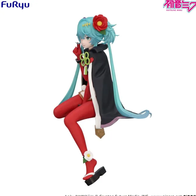 Hatsune Miku Noodle Stopper Figur / Flower Fairy Camellia: Furyu