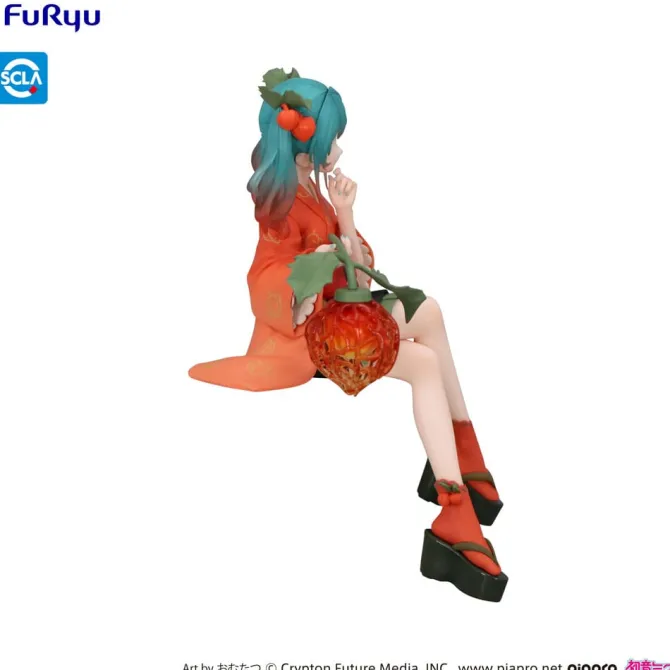 Hatsune Miku Noodle Stopper Figur / Flower Fairy Winter Cherry Version: Furyu