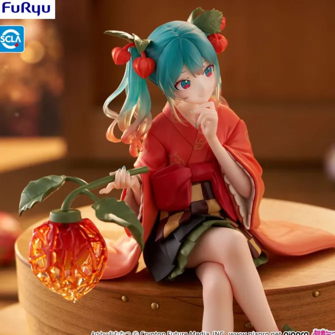 Hatsune Miku Noodle Stopper Figur / Flower Fairy Winter Cherry Version: Furyu