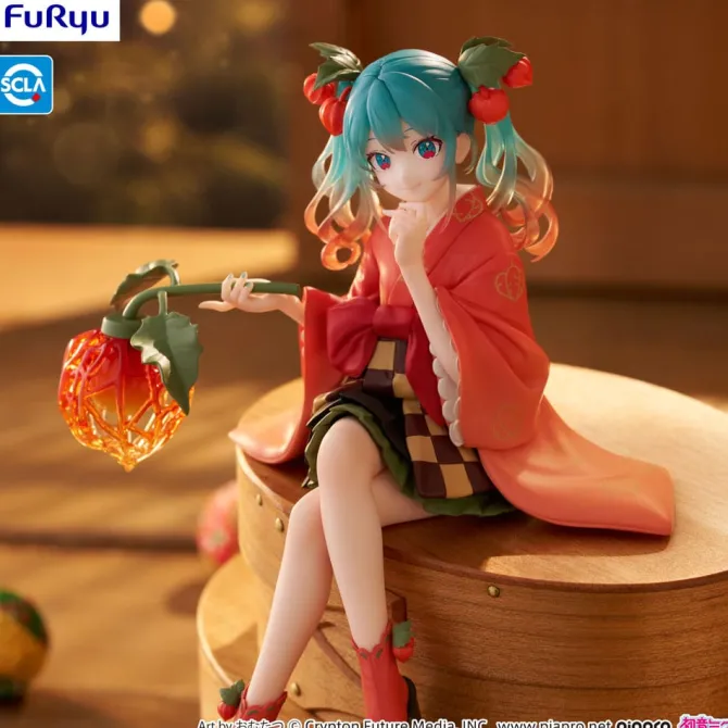 Hatsune Miku Noodle Stopper Figur / Flower Fairy Winter Cherry Version: Furyu