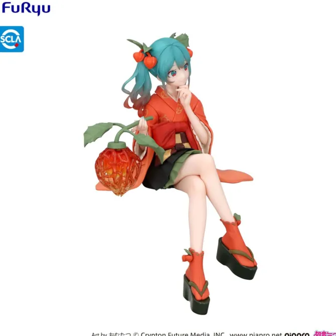Hatsune Miku Noodle Stopper Figur / Flower Fairy Winter Cherry Version: Furyu