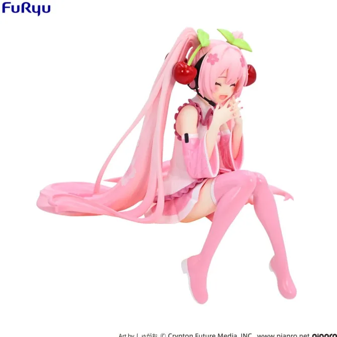 Hatsune Miku Noodle Stopper - Sakura Miku 2023 Statue Smile Ver.: Furyu