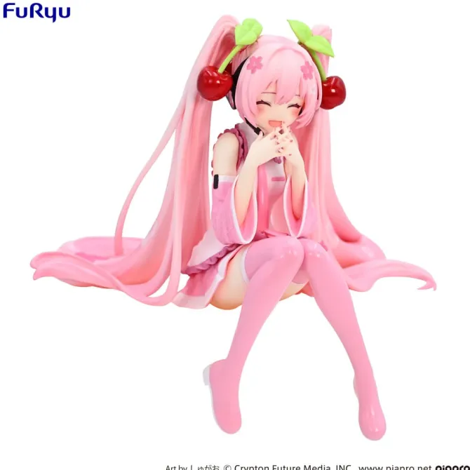 Hatsune Miku Noodle Stopper - Sakura Miku 2023 Statue Smile Ver.: Furyu