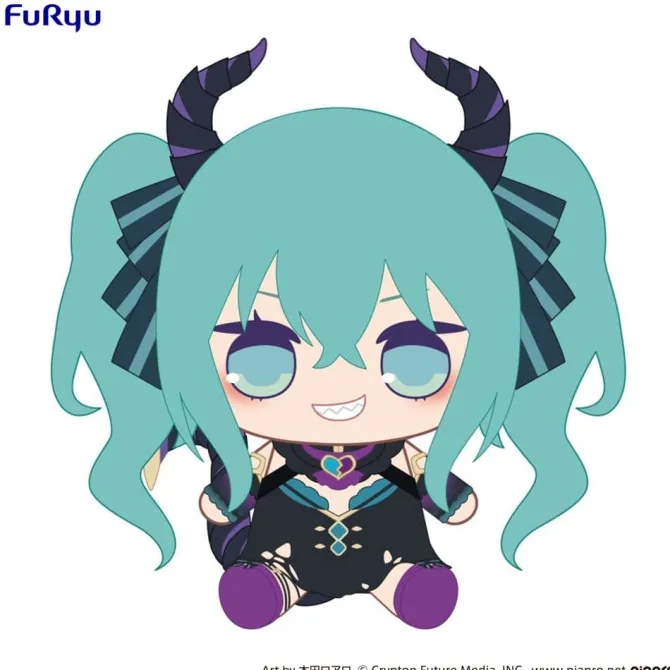 Hatsune Miku Plüschfigur - Hatsune Miku Villain: FuRyu