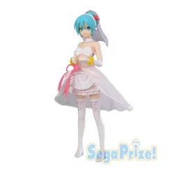 Hatsune Miku -Project DIVA- Arcade Future Tone - Hatsune Miku Figur / SPM - White Dress Version: Seg