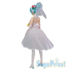 Hatsune Miku -Project DIVA- Arcade Future Tone - Hatsune Miku Figur / SPM - White Dress Version: Seg