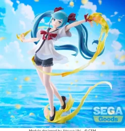 Hatsune Miku: Project DIVA MEGA 39's Figurizm Luminasta - Hatsune Miku Shiny T.R. Statue : Sega