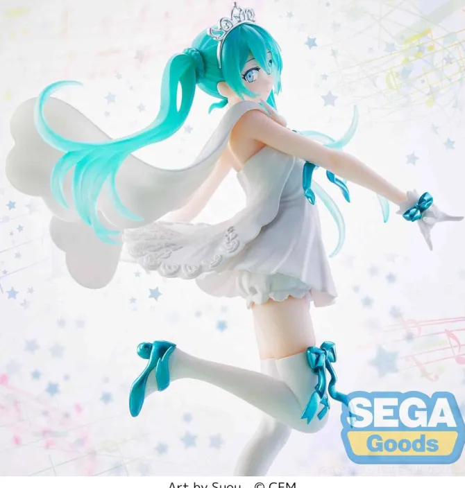 Hatsune Miku Series - Hatsune Miku Figur / 15th Anniversary SUOU Version: Sega