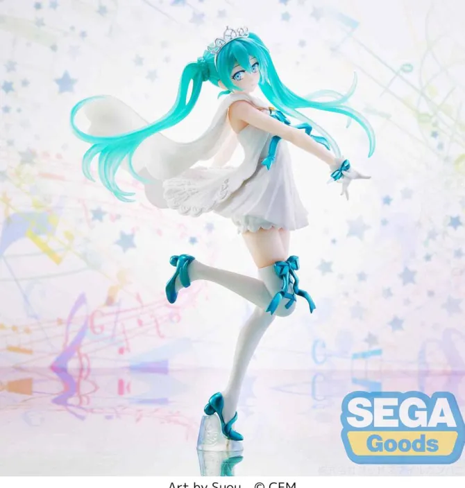Hatsune Miku Series - Hatsune Miku Figur / 15th Anniversary SUOU Version: Sega