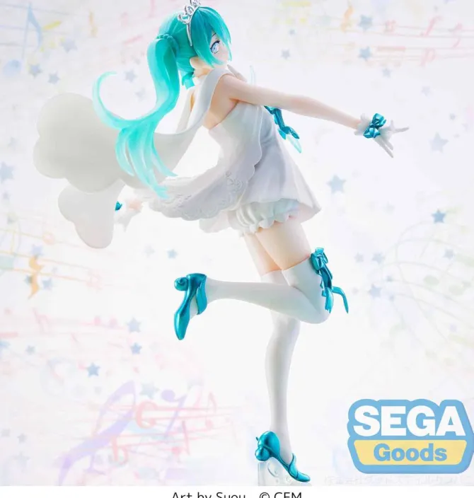 Hatsune Miku Series - Hatsune Miku Figur / 15th Anniversary SUOU Version: Sega