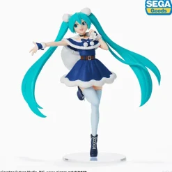 Hatsune Miku SPM - Hatsune Miku Figur / Christmas 2020 Blue: Sega