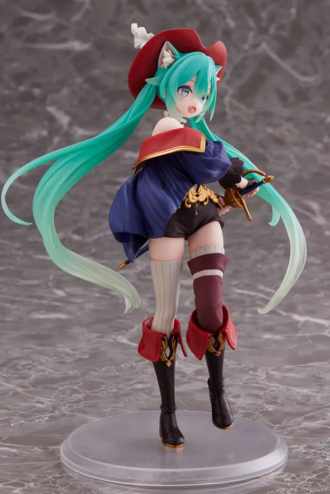 Hatsune Miku Wonderland Figure - Hatsune Miku Figur / Puss in Boots Version: Taito