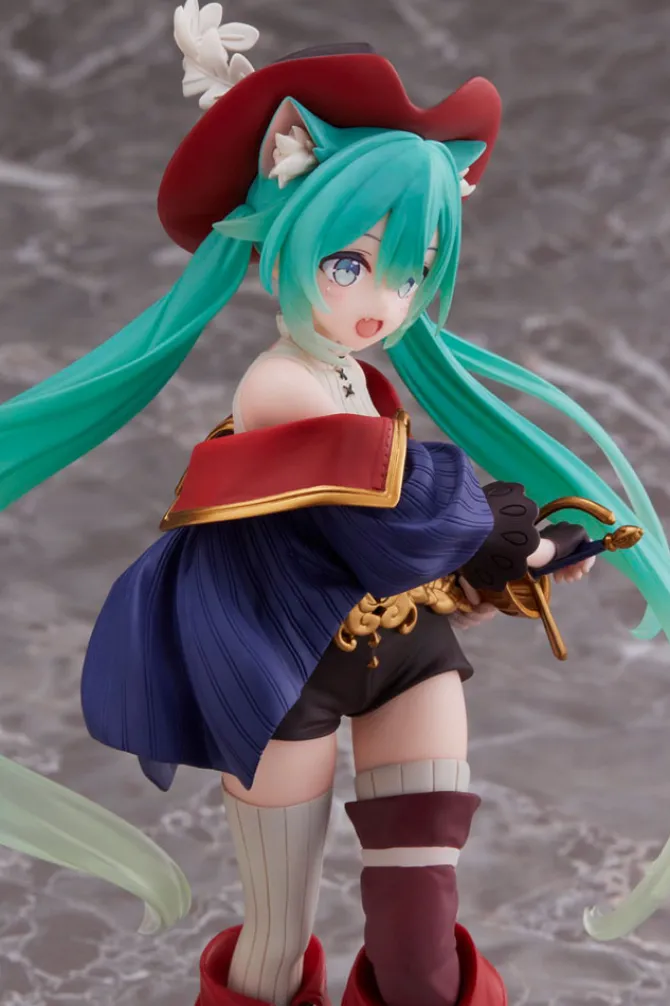 Hatsune Miku Wonderland Figure - Hatsune Miku Figur / Puss in Boots Version: Taito