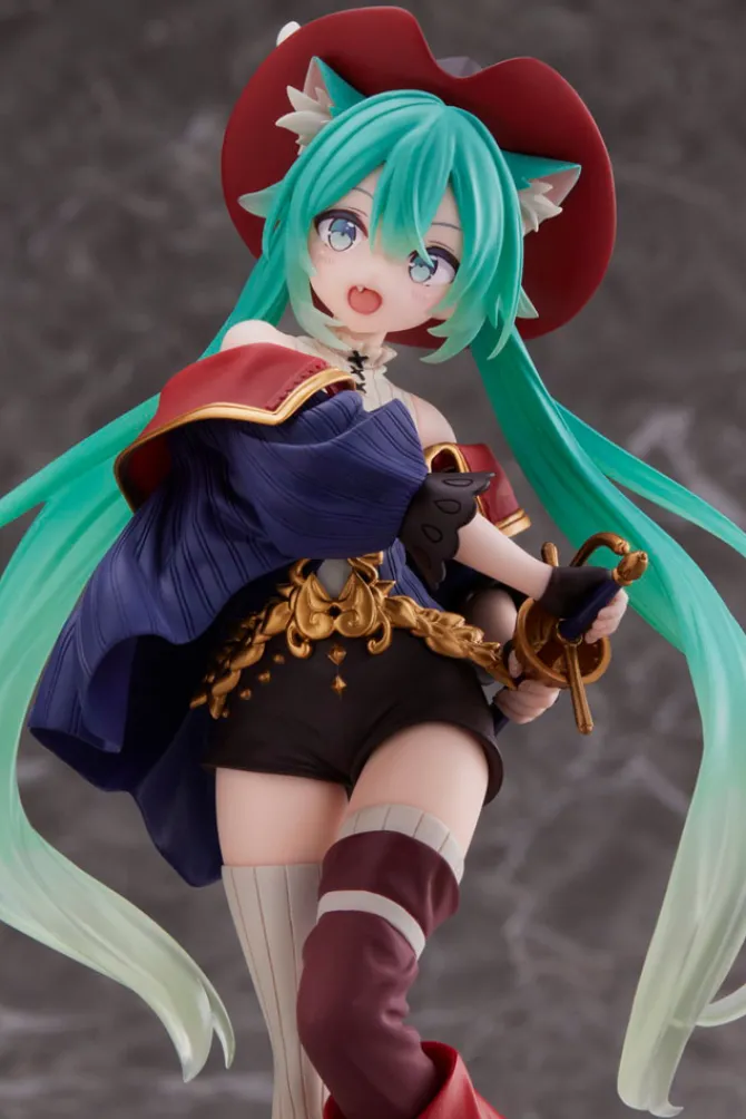 Hatsune Miku Wonderland Figure - Hatsune Miku Figur / Puss in Boots Version: Taito