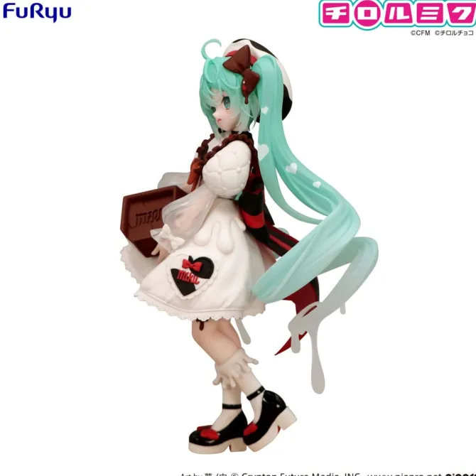 Hatsune Miku x Tirol Choco - Hatsune Miku Statue / Trio-Try-iT - Milk Ver.: Furyu