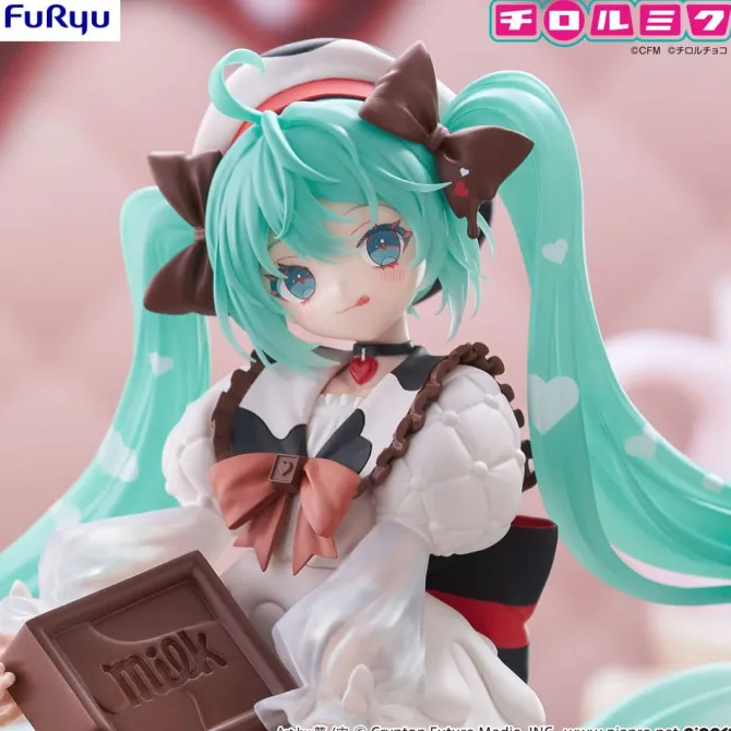 Hatsune Miku x Tirol Choco - Hatsune Miku Statue / Trio-Try-iT - Milk Ver.: Furyu