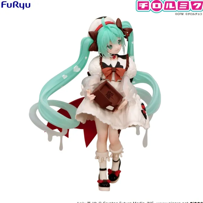 Hatsune Miku x Tirol Choco - Hatsune Miku Statue / Trio-Try-iT - Milk Ver.: Furyu