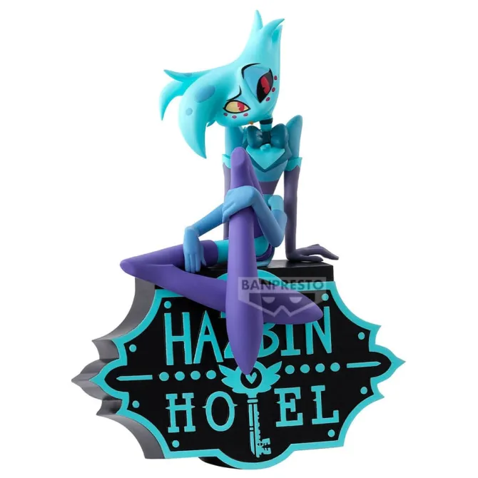 Hazbin Hotel - Angel Dust Figur / Monitor (Version B): Bapresto