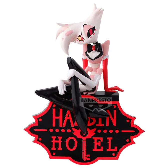 Hazbin Hotel - Angel Dust Figur / Monitor (Version A): Bapresto