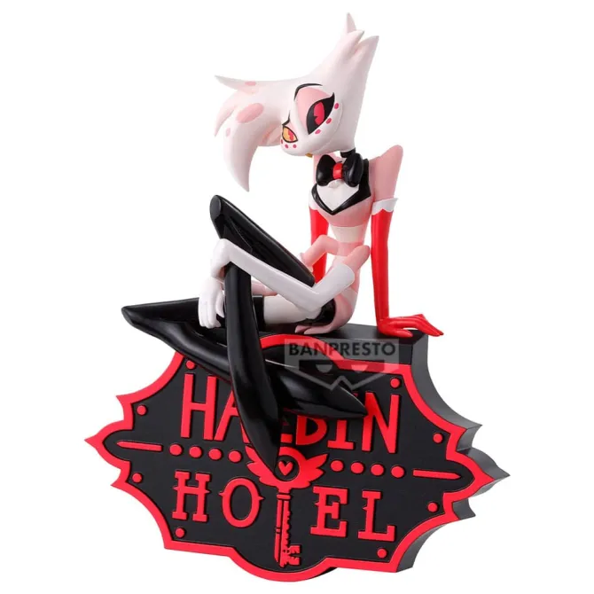 Hazbin Hotel - Angel Dust Figur / Monitor (Version A): Bapresto