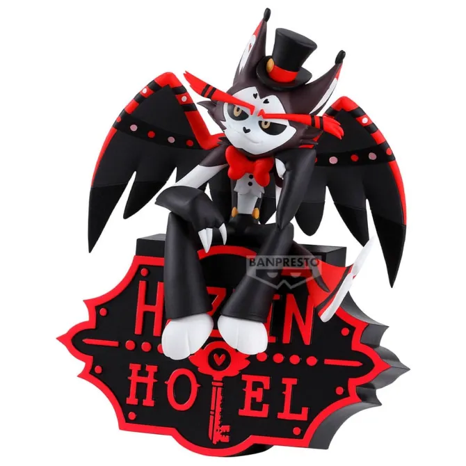 Hazbin Hotel - Husk Figur / Monitor (Version A): Bapresto