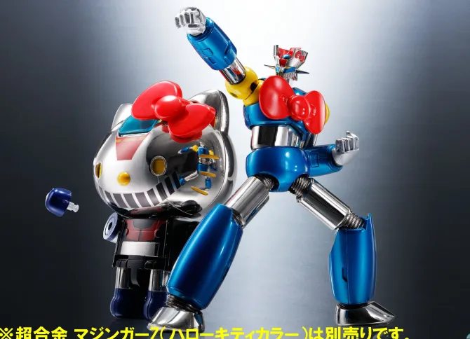 Hello Kitty - Hello Kitty Actionfigur - Chogokin Diecast / Mazinger Z Color: Bandai