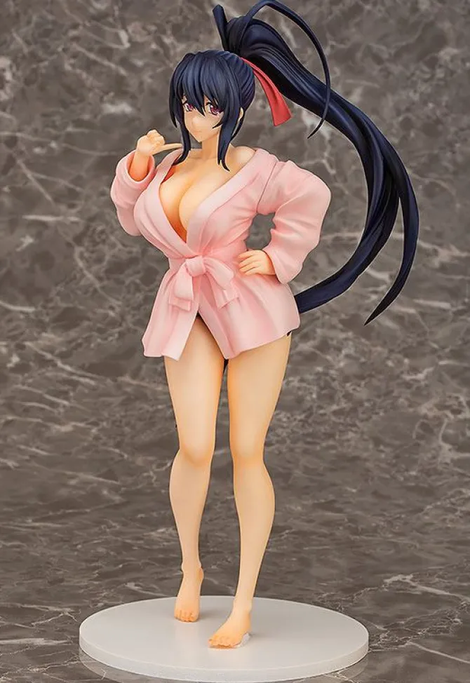 High School DxD - Akeno Himejima Statue / Bathrobe Version: FREEing