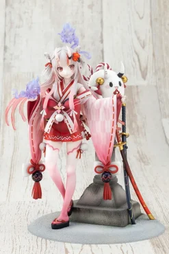 Hololive Production - Nakiri Ayame Statue / Shrine Maiden Fortune Outfit: Kotobukiya