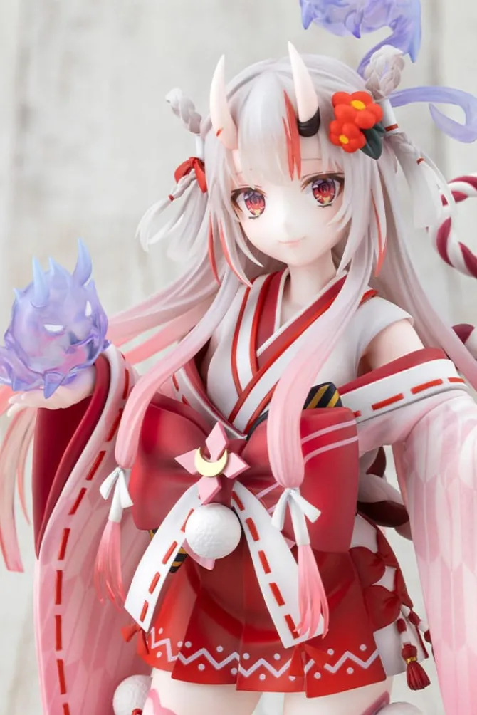 Hololive Production - Nakiri Ayame Statue / Shrine Maiden Fortune Outfit: Kotobukiya