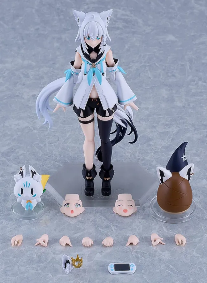 Hololive Production - Shirakami Fubuki Actionfigur / Figma: Max Factory