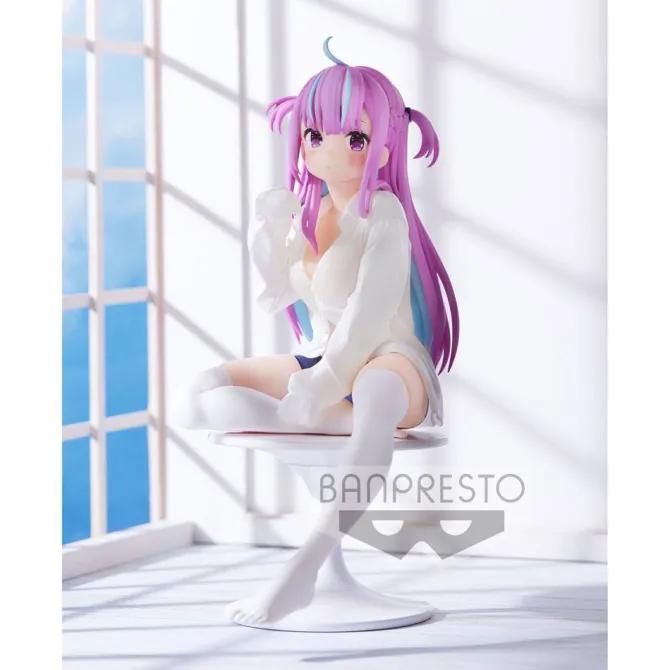 Hololive Production Relax Time - Minato Aqua Figur: Banpresto