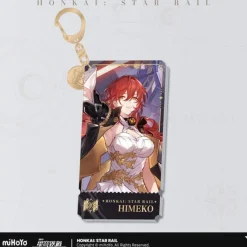 Honkai: - Star Rail Light Charakter Acryl Schlüsselanhänger / Himeko: MiHoYo