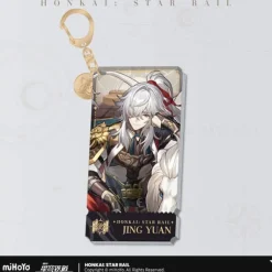 Honkai: - Star Rail Light Charakter Acryl Schlüsselanhänger / Jing Yuan: MiHoYo