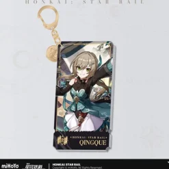 Honkai: - Star Rail Light Charakter Acryl Schlüsselanhänger / Qingque: MiHoYo