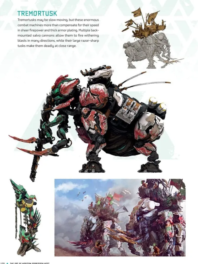 Horizon Forbidden West - Artbook / Englische version: 1010 China